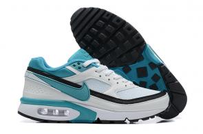 nike air max bw classic cuir textile white